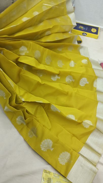 Cotton by pattu saree  uploaded by S.R handlooms on 4/24/2022