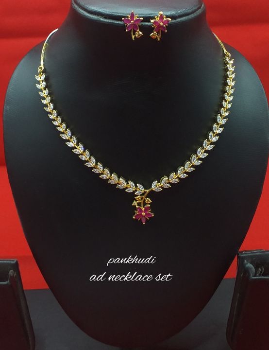 Ad necklace set uploaded by business on 4/25/2022