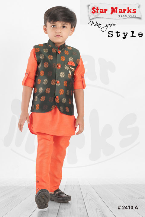 Kurta jacket set uploaded by Shri ambika garments on 4/25/2022