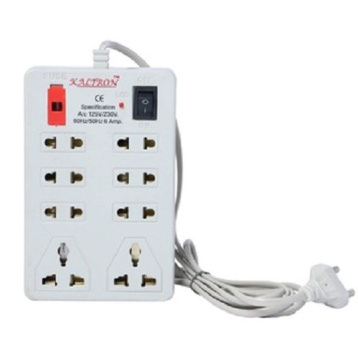 Kaltron mini 8+1 extension cord uploaded by business on 4/25/2022