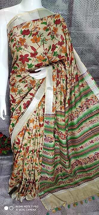 Post image Hey! Checkout my updated collection Linen saree.