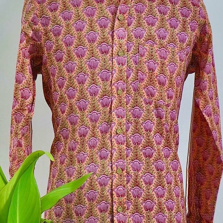 Pure Cotton Hand Block Printed Kurta Full Sleeves  uploaded by business on 10/22/2020