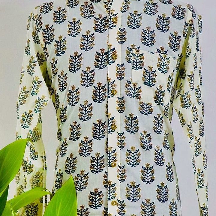 Pure Cotton Hand Block Printed Kurta Full Sleeves  uploaded by business on 10/22/2020