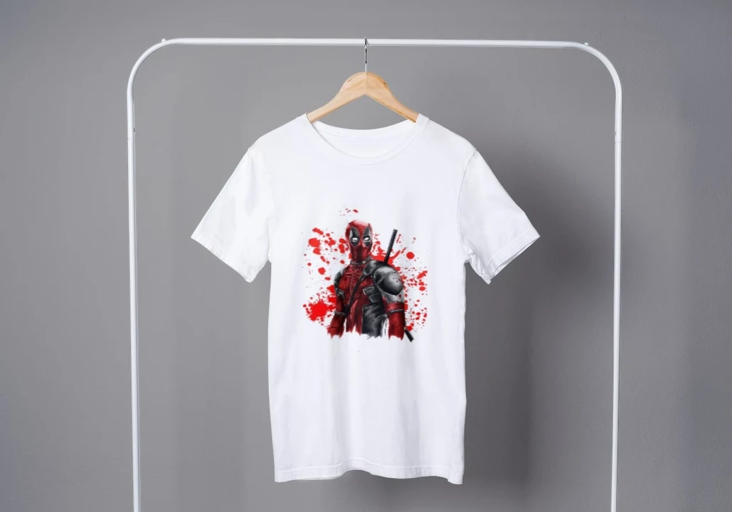 Deadpool Printed SuperCool Tshirt uploaded by The Dope Shiit on 4/25/2022