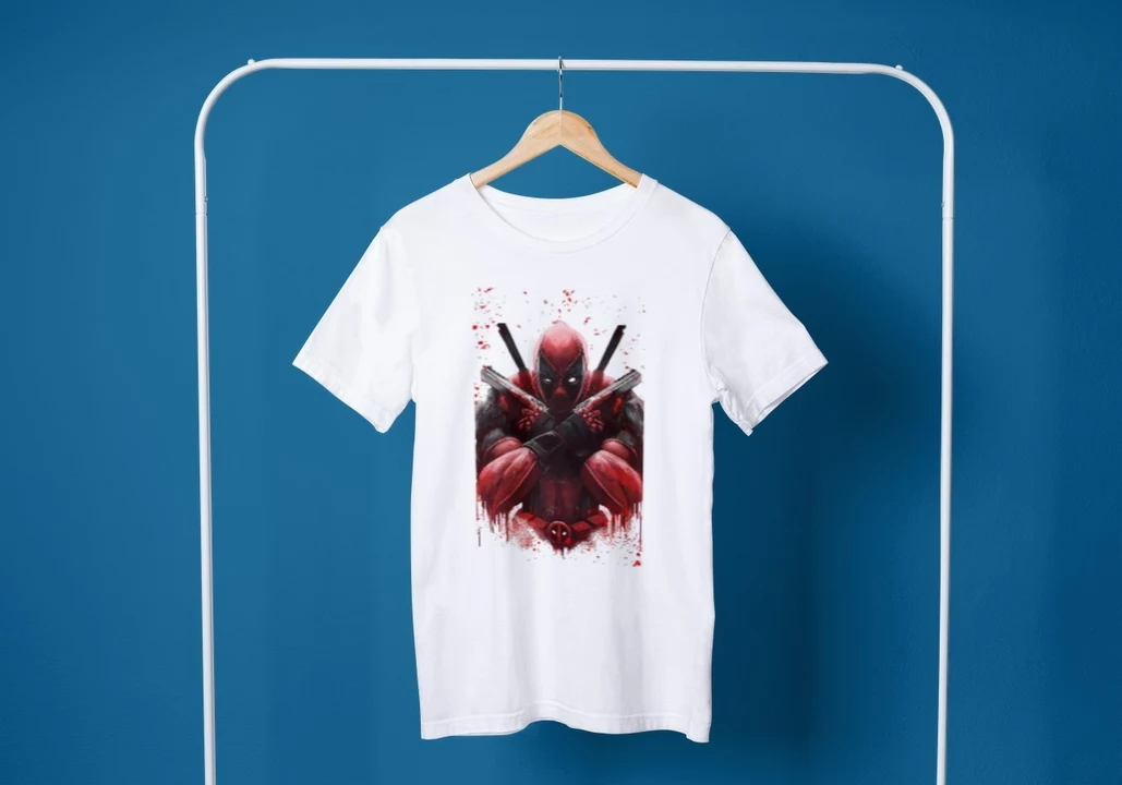 Deadpool Printed SuperCool Tshirt uploaded by The Dope Shiit on 4/25/2022