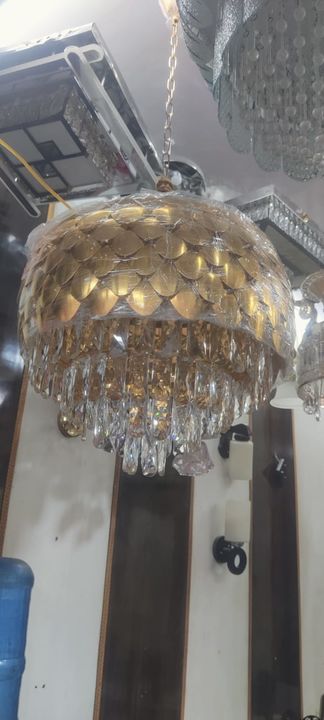 Ak Crystal and Almunium Jhumar Lighting uploaded by JEEVANI (AK ENTERPRISES) on 4/25/2022