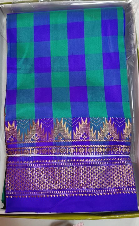 Ilkal silk butta chaks  uploaded by Ashok Cloth Store's on 4/26/2022