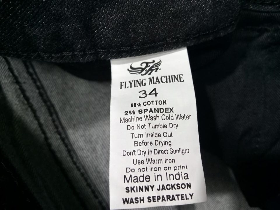 Flying machin jeans  uploaded by Kk branded garment on 4/26/2022