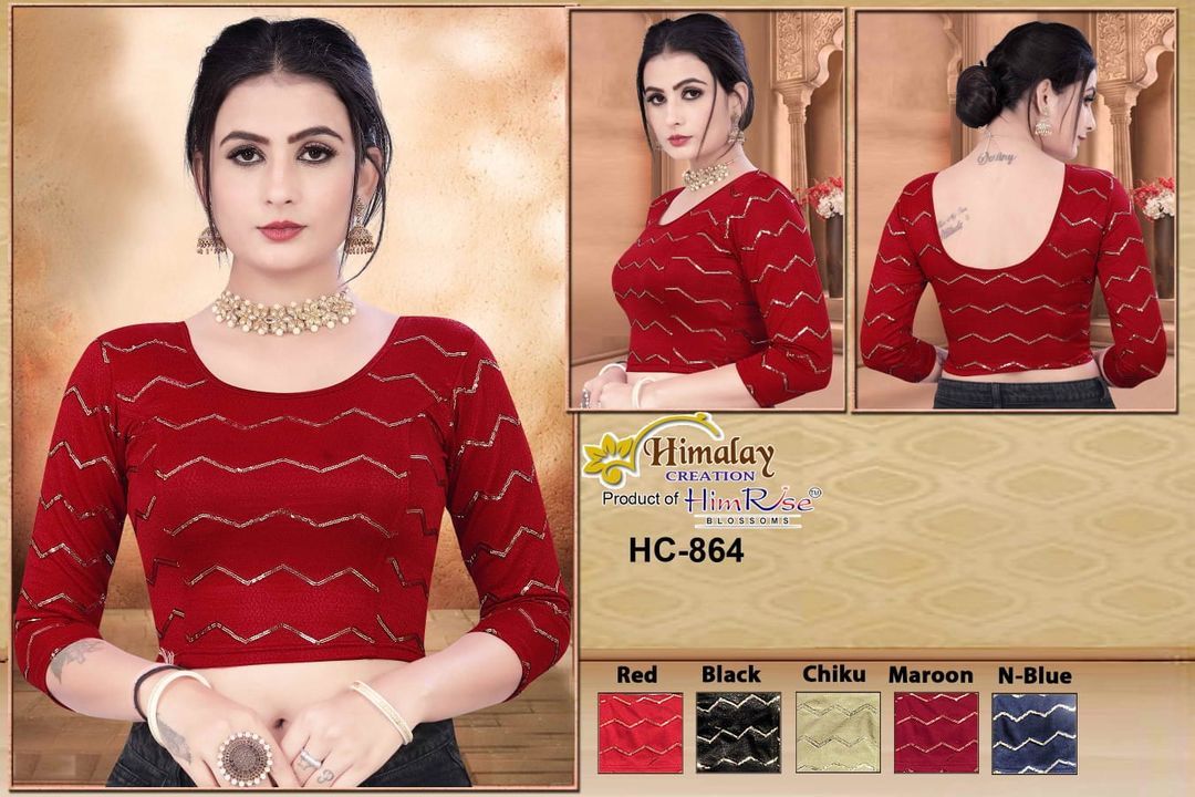 Stretchable blouse uploaded by Festive online shopping on 4/26/2022