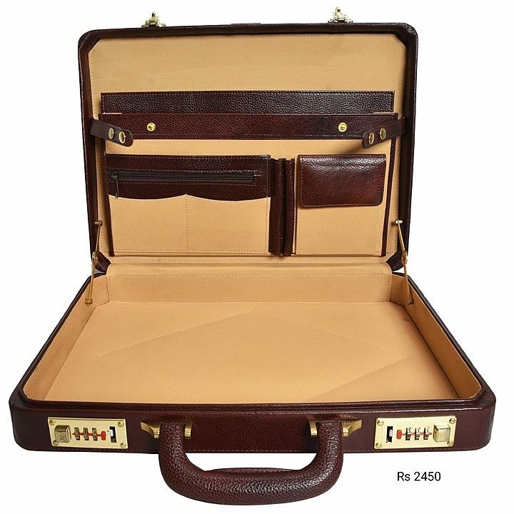 Post image Gunuine Leather Briefcase with Lock