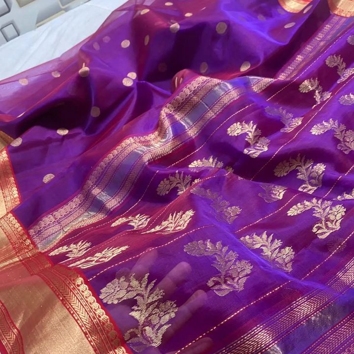 Post image I want 1 pieces of Chànderi handloom saree .
