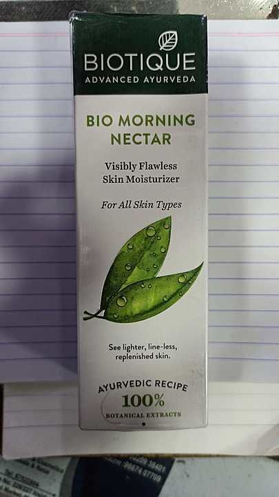 25%LESS Biotique bio morning
Nectar visibly flawless skin moisturiser uploaded by business on 10/22/2020