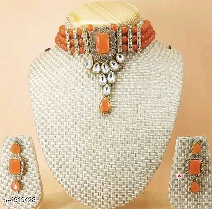 Allure Bead Work Jewellery Sets

Base Metal: Alloy
Plating: Gold Plated
Stone Type: Artificial Stone uploaded by Sukun k ghar on 10/22/2020