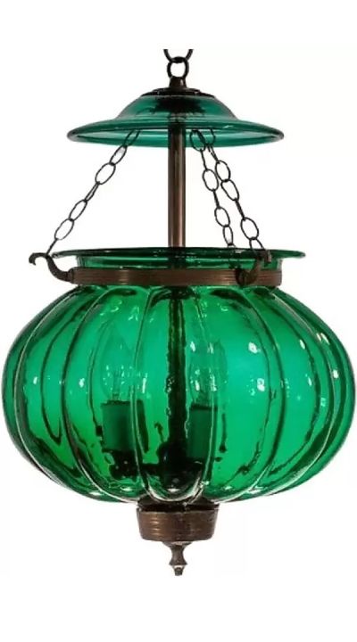 AK Green Kharbuja Hanging Lamp uploaded by JEEVANI (AK ENTERPRISES) on 4/26/2022