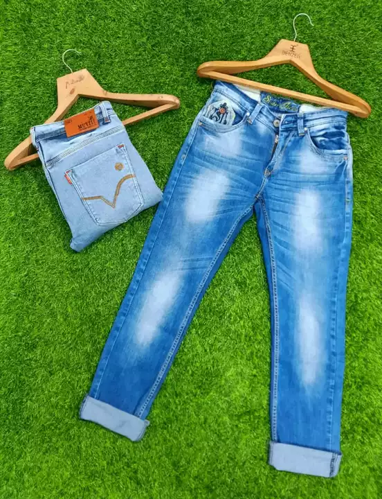 Branded jeans heavy fabric uploaded by Isma fashion collection on 4/26/2022