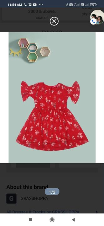 Kids frock uploaded by Rithin collection on 4/27/2022
