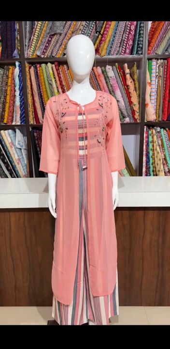JUMPSUIT WITH KOTI (DC/4283)♥️ uploaded by GURUJI FASHIONS  on 4/27/2022