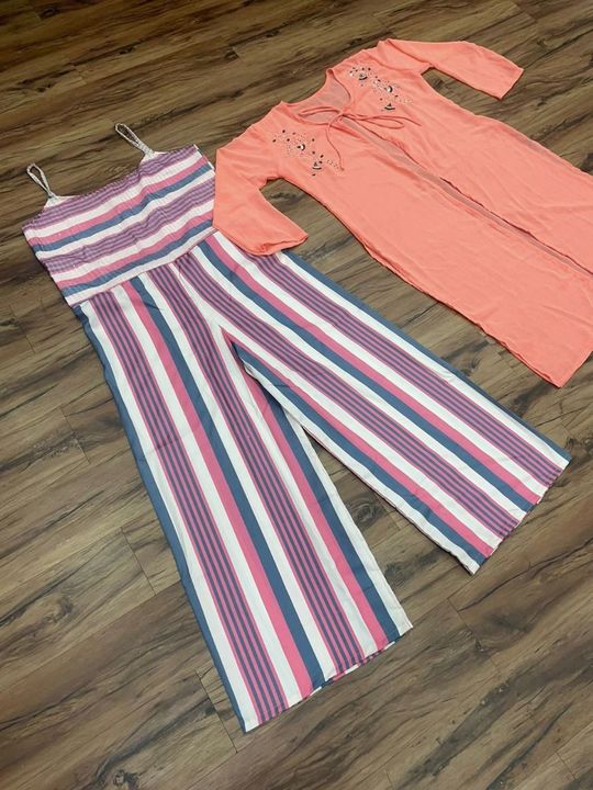 JUMPSUIT WITH KOTI (DC/4283)♥️ uploaded by GURUJI FASHIONS  on 4/27/2022