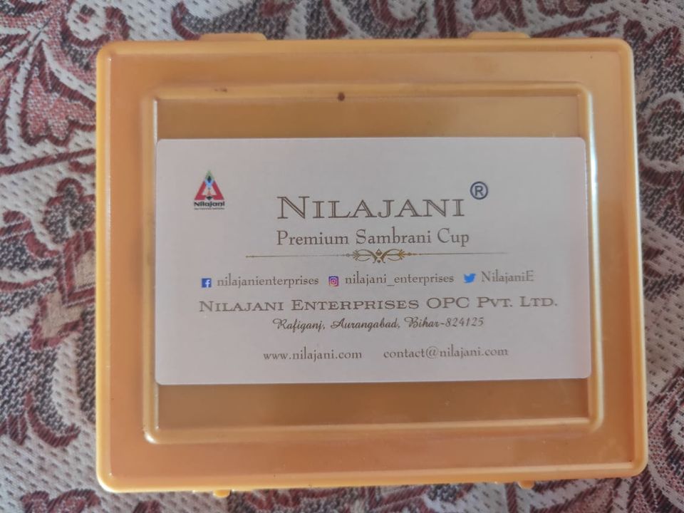 Nilajani Premium Sambrani Cup  uploaded by Nilajani Enterprises (OPC) Pvt Ltd on 4/27/2022