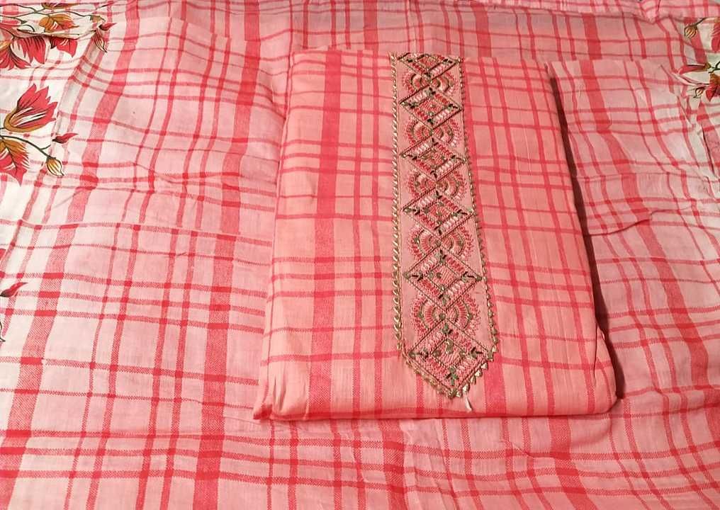 Women's cotton suit uploaded by Att trends punjab on 10/22/2020