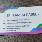 Business logo of Sri Ram apparels