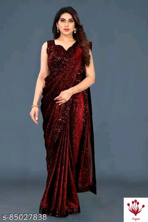 Charvi Fashionable Sarees
 Fashionable Sarees
Saree Fabric: LycraName: Charvi
Blouse: Separate Blous uploaded by Aryan shop on 4/27/2022