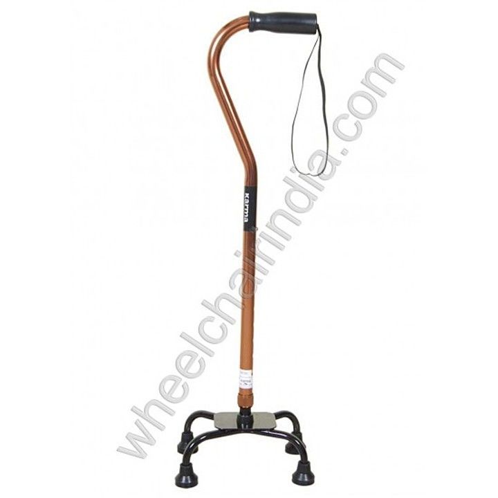 Four Leg Stick Walking Aid uploaded by Anupam Traders on 10/22/2020