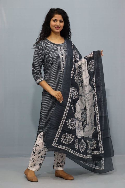 Hand block printed cotton kurties set uploaded by Ami Stream (new eara of collection) on 4/27/2022