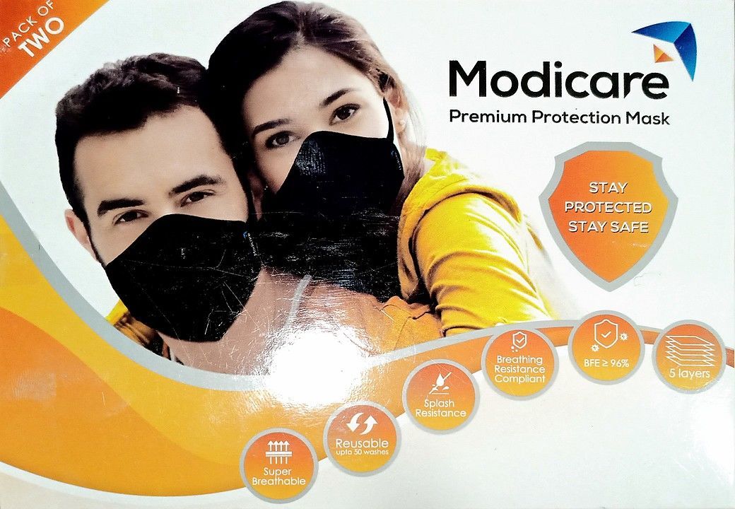 Mask 5 Layers washable full protection from Germs, Bacteria, Virus, Dust, Pollution uploaded by business on 10/22/2020