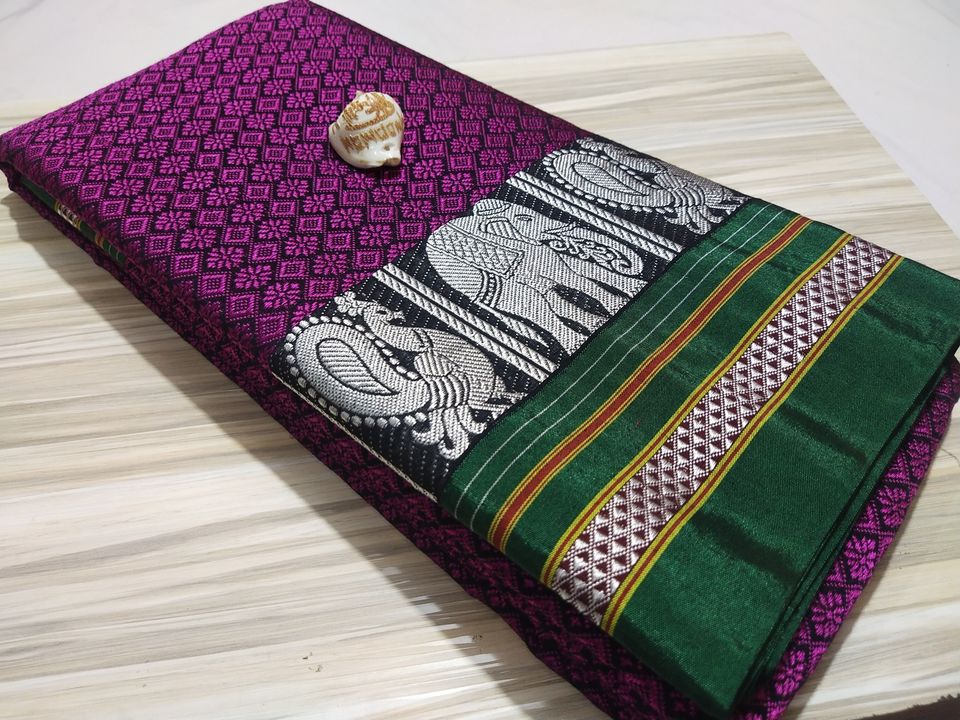 Khan sarees design uploaded by Shivananad Sarees on 4/28/2022