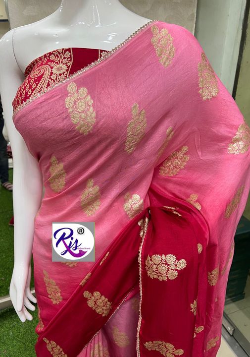 Post image *RJS banarasi TRADITIONAL COLOURS *
All hits pcs of this season Restock on huge demand 💕*PURE RASSIAN BANARASI SAREE ..multi colors AWESOME QUALITY...* *❤BEAUTIFUL WEAVING BUTTIES AnD GOTA BORDERs *
*WITH full finish and boutique look*
*UNSTICHED HEAVY WEAVING PURE   BLOUSE 👚 *)....*Sinlges 2050 FREE SHIP*
🙏 *RJS BRAND WITH SUPERB ASSURED QUALITY*🙏
*Buy Original Rjs products with Rjs logo courier covers only*
💞💞💞💞💞💞💞💞💞💞💞