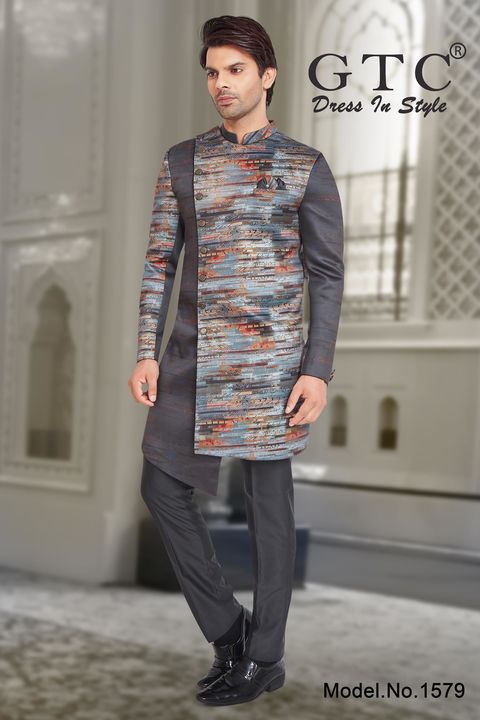 Artistic GTC- Indo-Western Sherwani uploaded by AMBE COLLECTIONS  on 4/28/2022