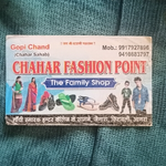 Business logo of Chahar Fashion Point