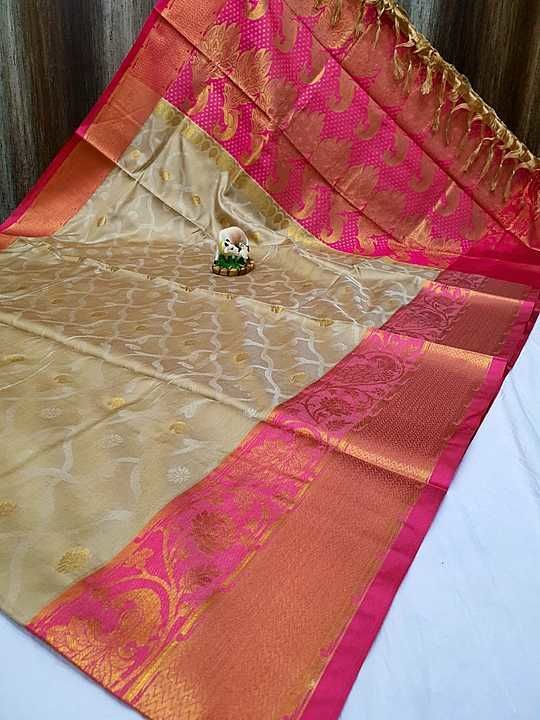 Paithani design saree with butta & Rech pallu 6.30"metrs  uploaded by business on 10/22/2020