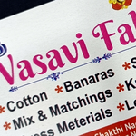 Business logo of Vasavi Fabrics