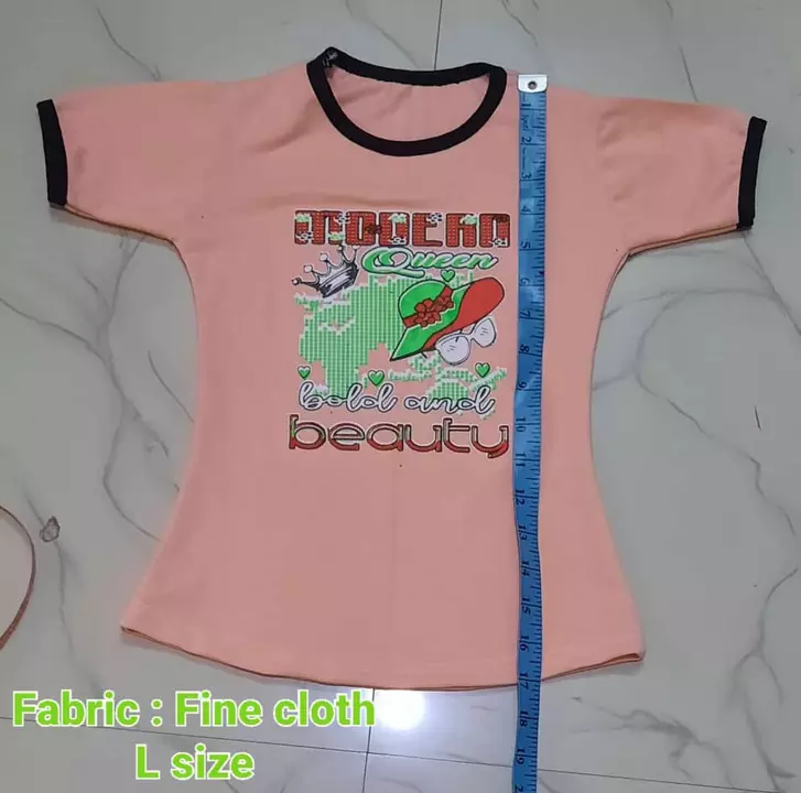 Product image of Kids girls T-shirt , price: Rs. 40, ID: kids-girls-t-shirt-6b05a38f