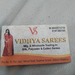 Business logo of Vidya sarees