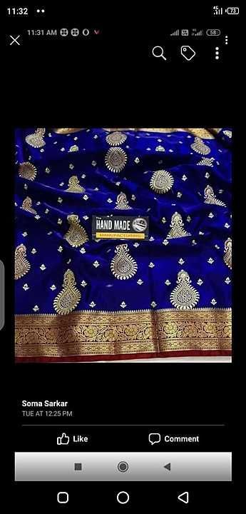 Saree  uploaded by Rk business  on 10/22/2020