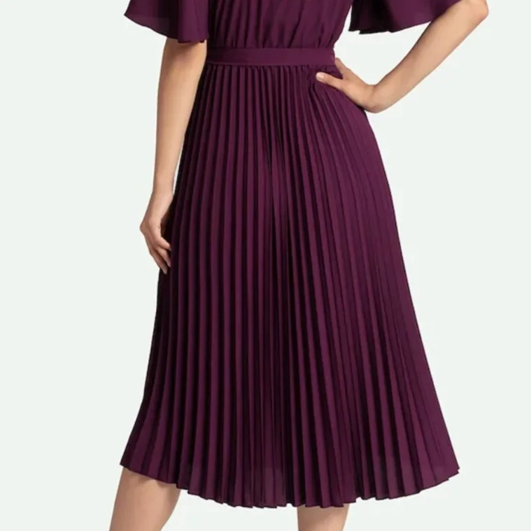 Lebeauti Accordion Pleated Midi dress uploaded by Trending Creations on 4/29/2022