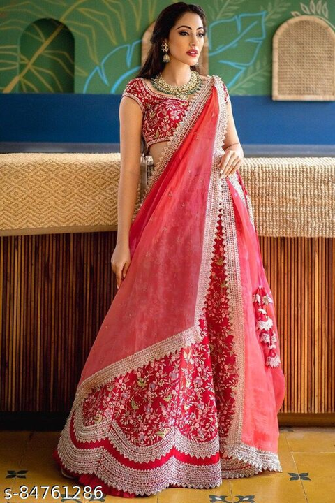 Post image I want to connect with suppliers of Lehenga. Below is the sample image of what I want. Chat with me if you sell these products.