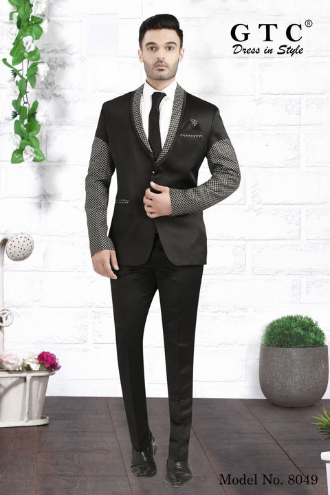Glitzy GTC- 4-piece Designer Men Suit uploaded by AMBE COLLECTIONS  on 4/29/2022