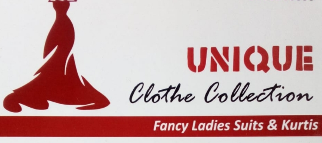 Visiting card store images of Unique Cloth Collection