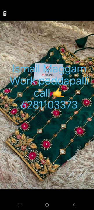 Maggam Work uploaded by business on 4/29/2022