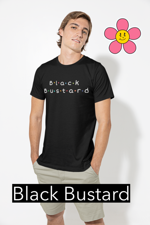 Black Bustard t shirt black uploaded by business on 4/29/2022