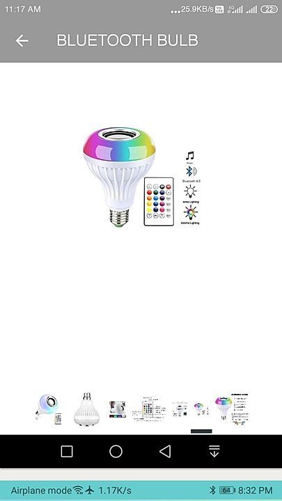Bluetooth Bulb uploaded by Elers wholesalers on 10/23/2020