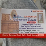 Business logo of SAIFU FURNITURE HOUSE