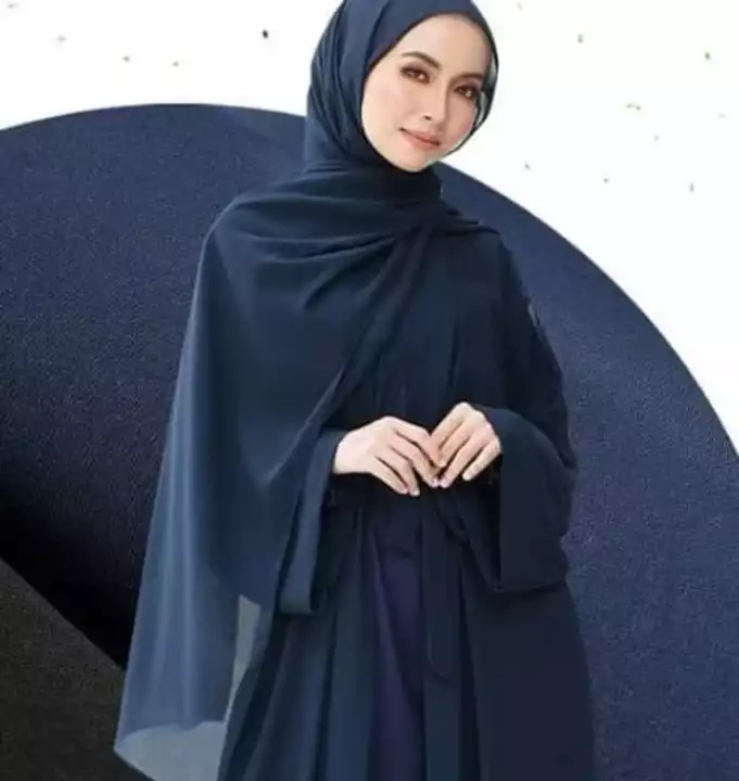 Abaya burkha fabrics uploaded by MAA TEXO FINE on 4/30/2022