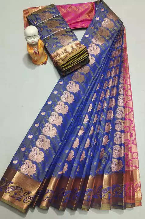 Embossed saree uploaded by Ashmitha fashions on 4/30/2022