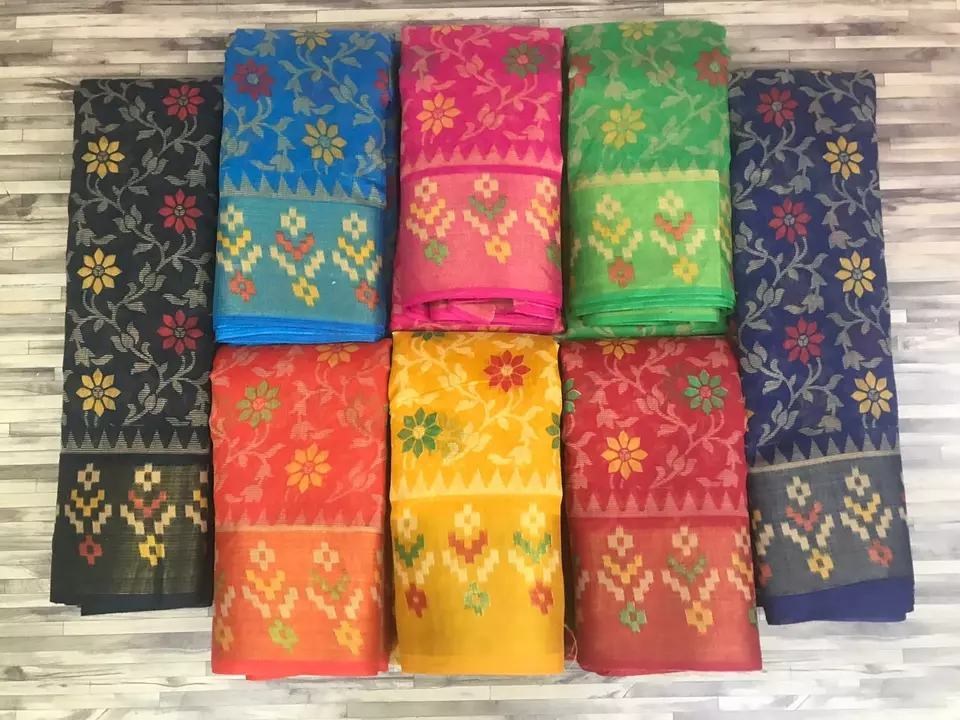 Cotton Jari Patta Saree uploaded by Vinamrata Designer on 4/30/2022