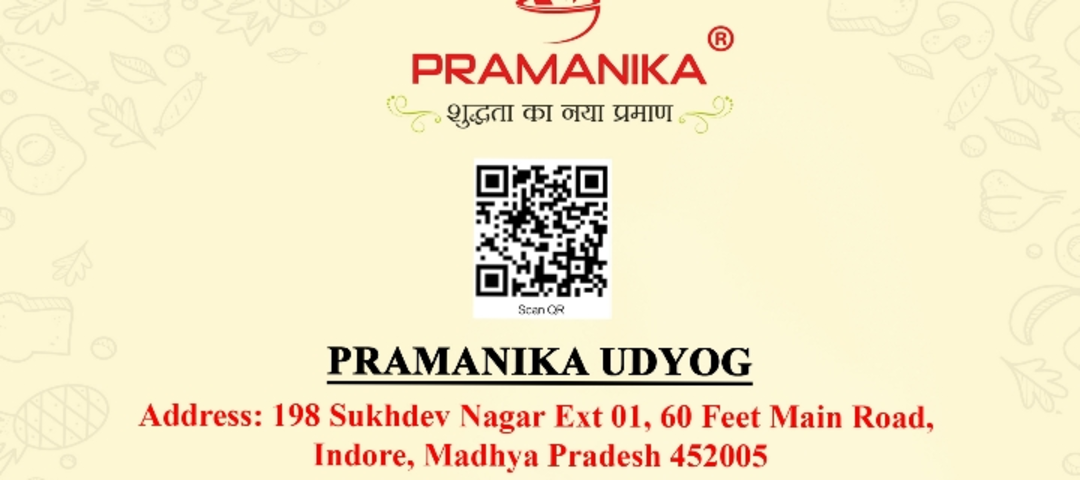 Visiting card store images of Pramanika Foods